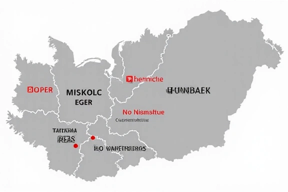 Észak-Magyarország lefedettsége